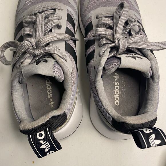 Adidas Athletic Shoes Mens Originals Multix Sneaker Grey Black Size 7 Boys - Picture 8 of 13